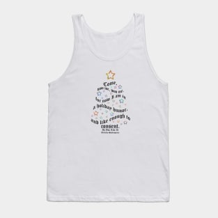 Shakespeare In A Holiday Humor Tank Top